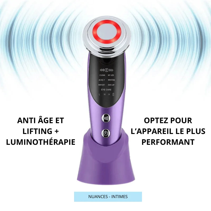 Appareil Anti Rides Lifting EMS Luminothérapie