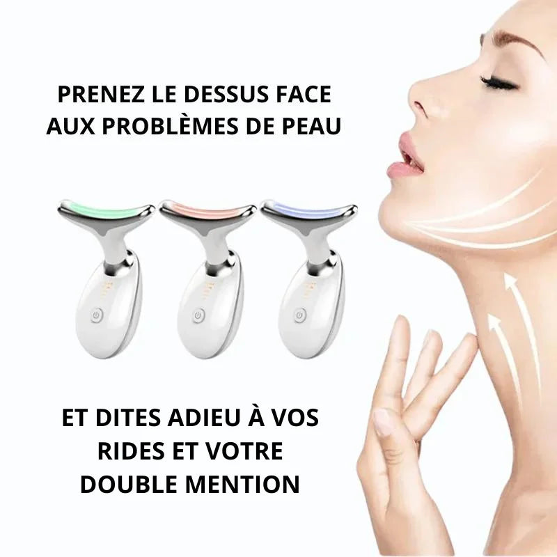Appareil Massant Anti Rides & Double Menton - EMS Lifting