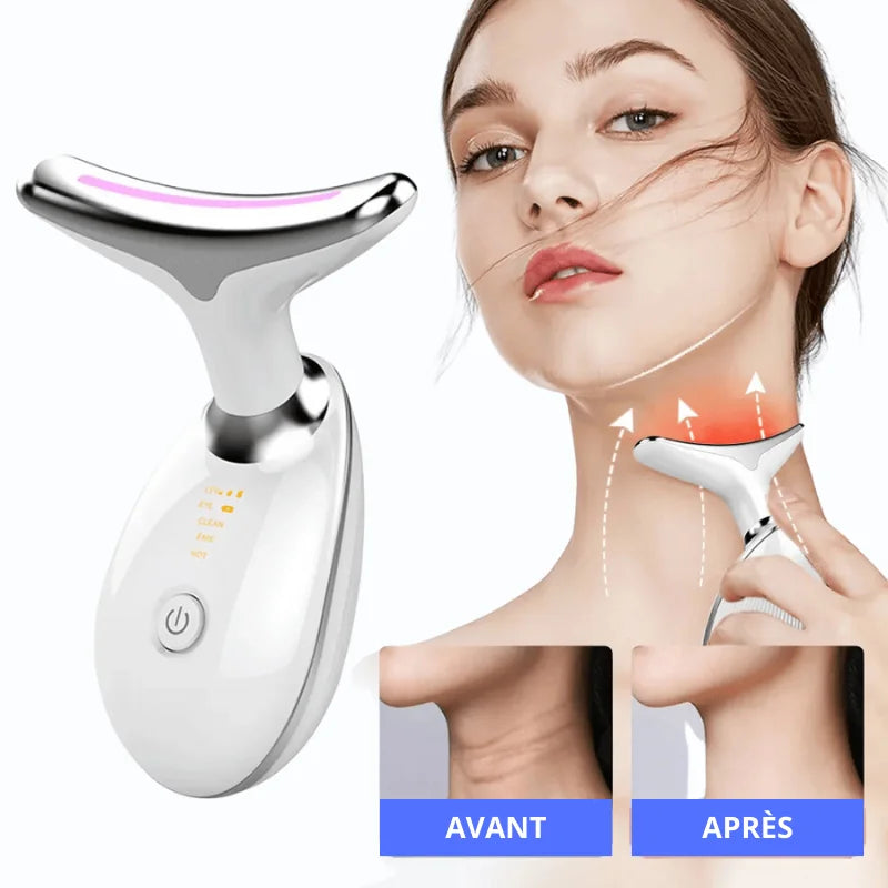 Appareil Massant Anti Rides & Double Menton - EMS Lifting