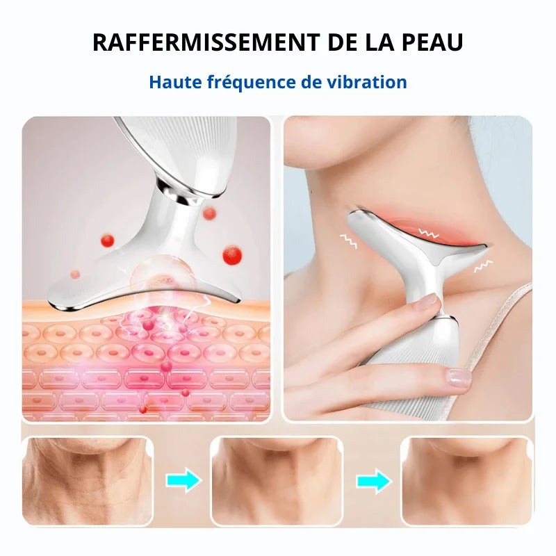 Appareil Massant Anti Rides & Double Menton - EMS Lifting