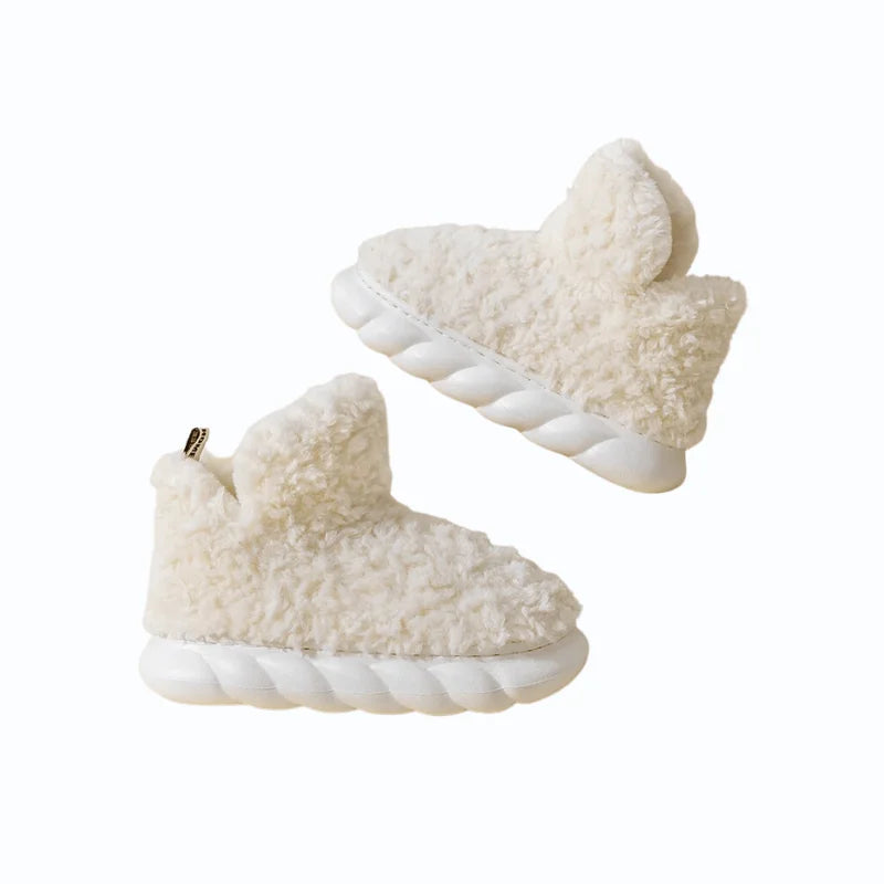 Bottes Pantoufles En Peluche