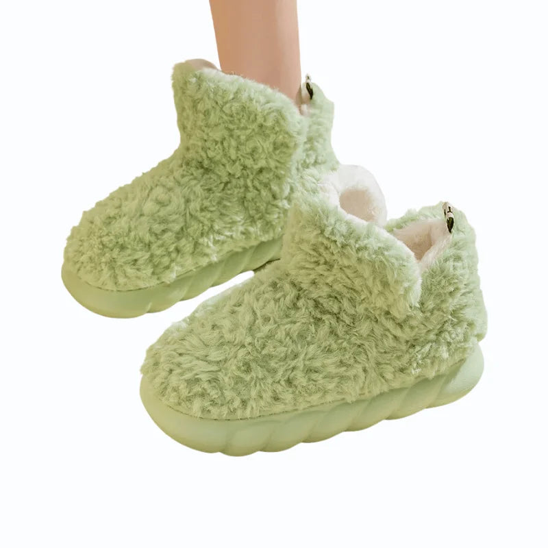 Bottes Pantoufles En Peluche