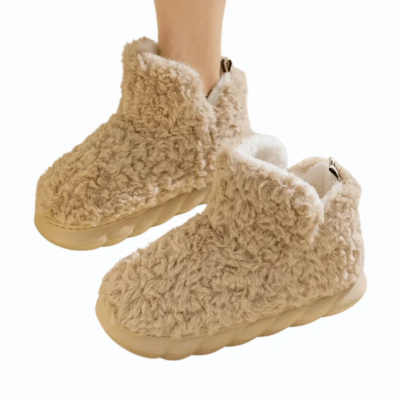 Bottes Pantoufles En Peluche
