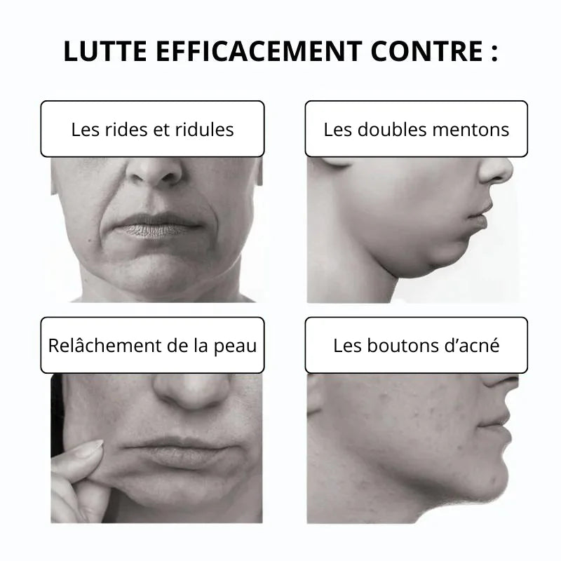 Ceinture Amincissante Lifting EMS Double Menton