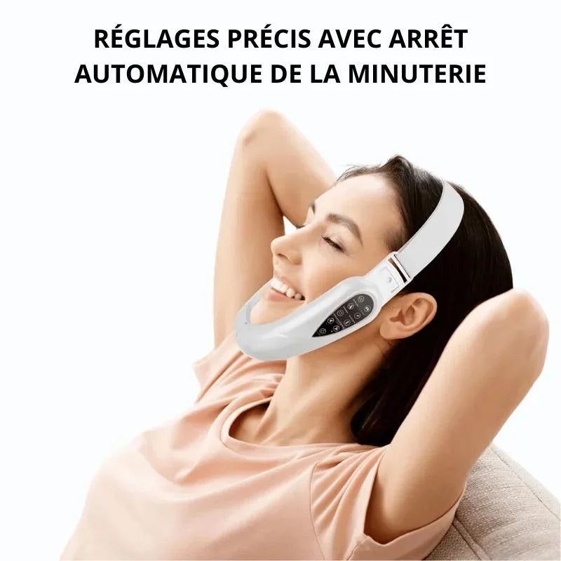 Ceinture Amincissante Lifting EMS Double Menton