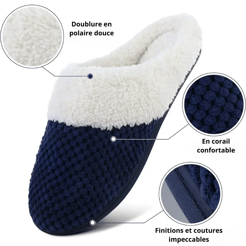 Chaussons Chauds Femme