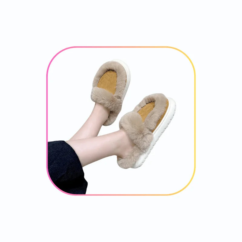 Chaussons En Fourrure