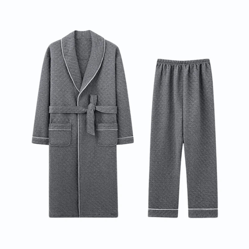 Ensemble Pyjama Peignoir Homme