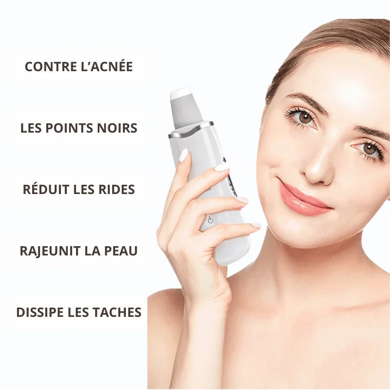 Épurateur de Peau à Vibrations Ultrasoniques