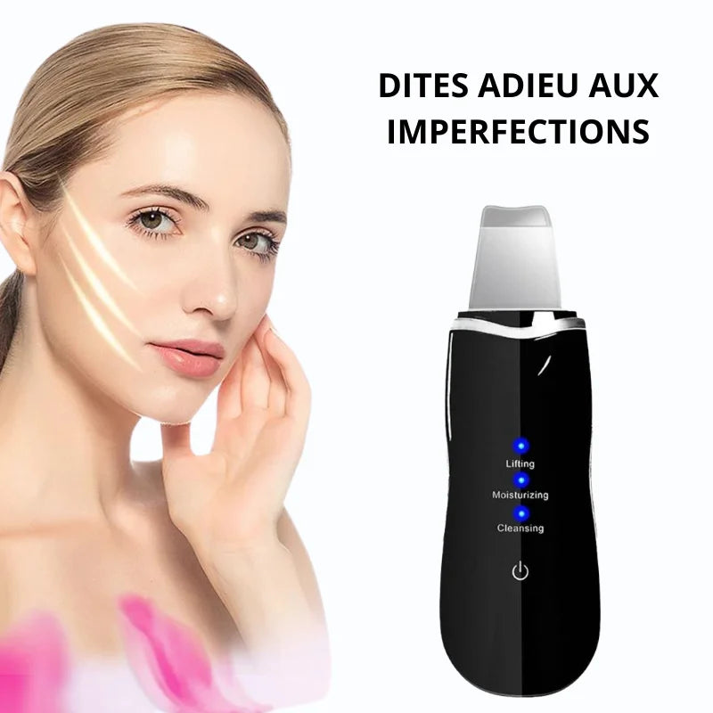 Épurateur de Peau à Vibrations Ultrasoniques