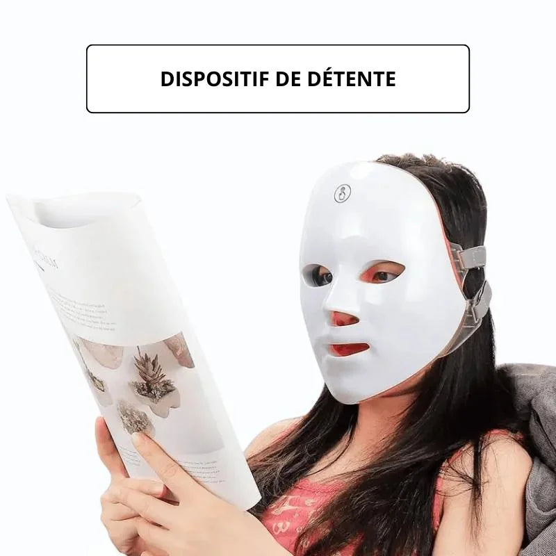 Masque LED Visage 7 Couleurs