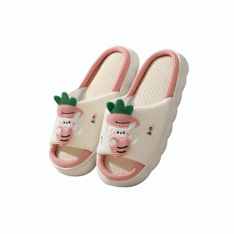 Pantoufles En Lin