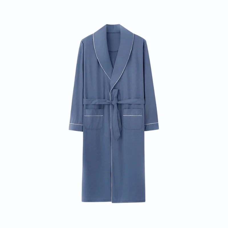 Peignoir Bleu Homme