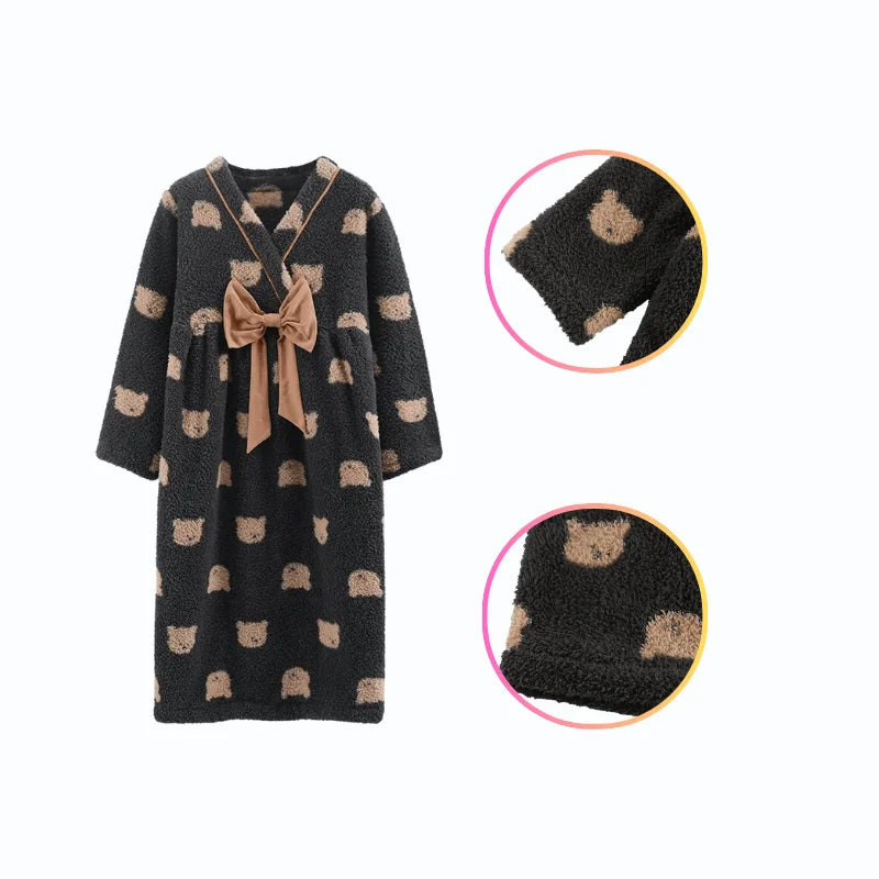 Peignoir Cocooning Femme