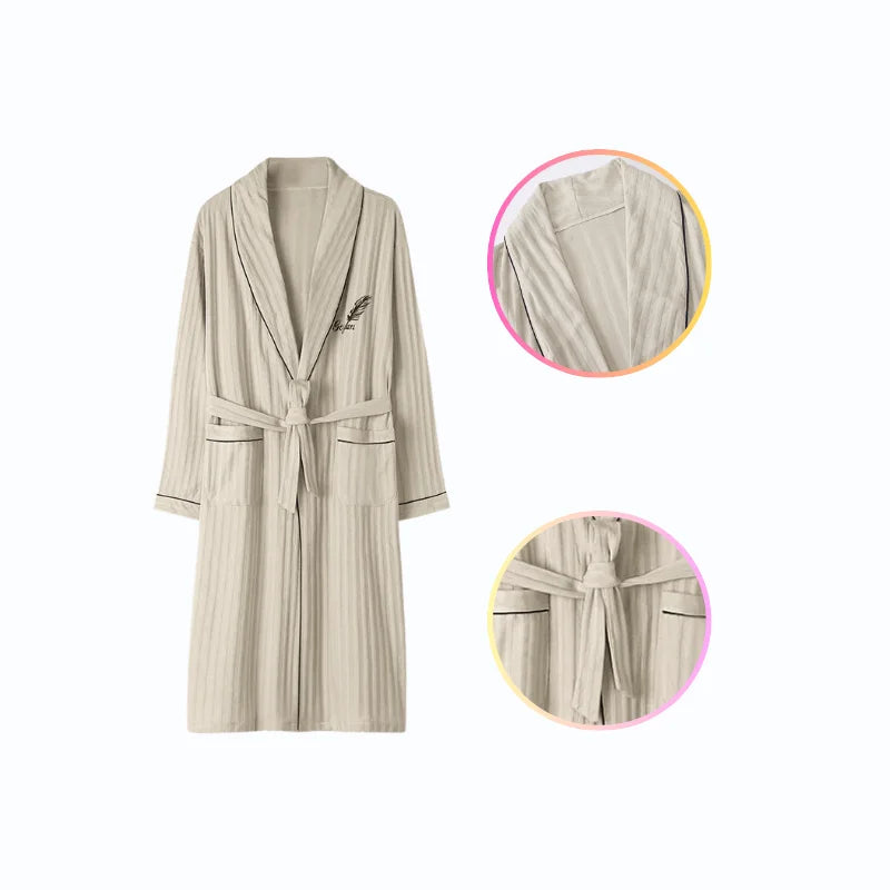 Peignoir Coton Homme Luxe