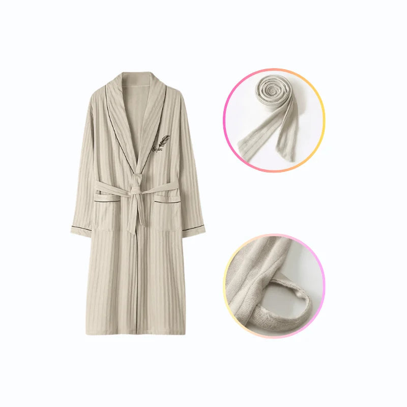 Peignoir Coton Homme Luxe
