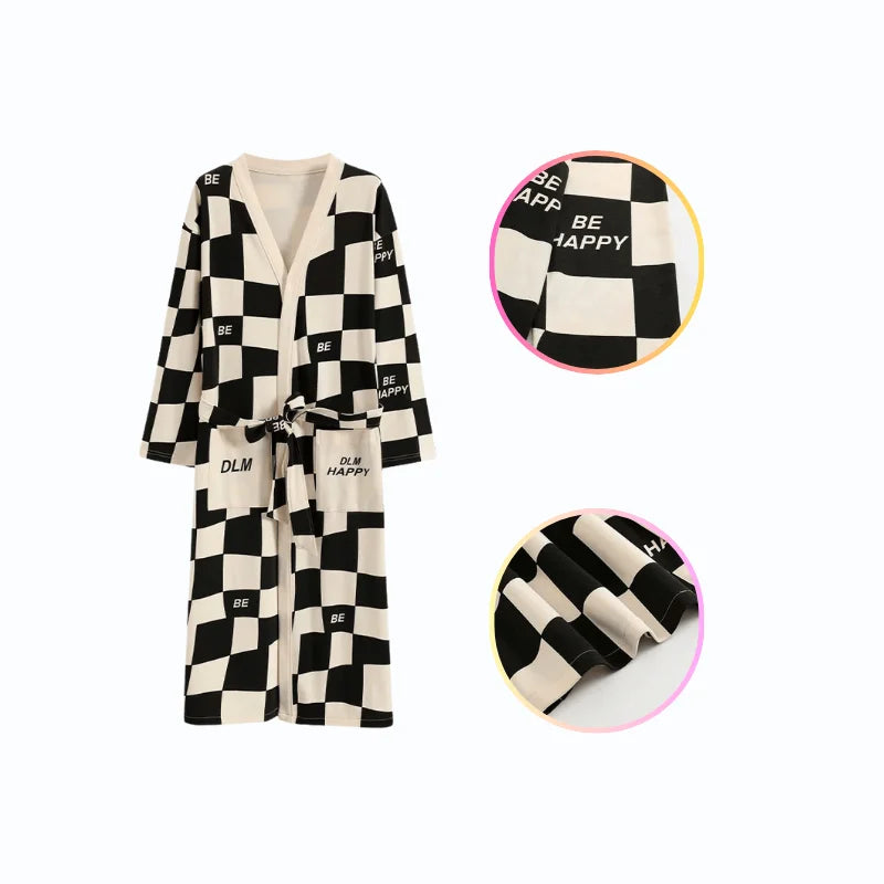 Peignoir Coton Léger Femme