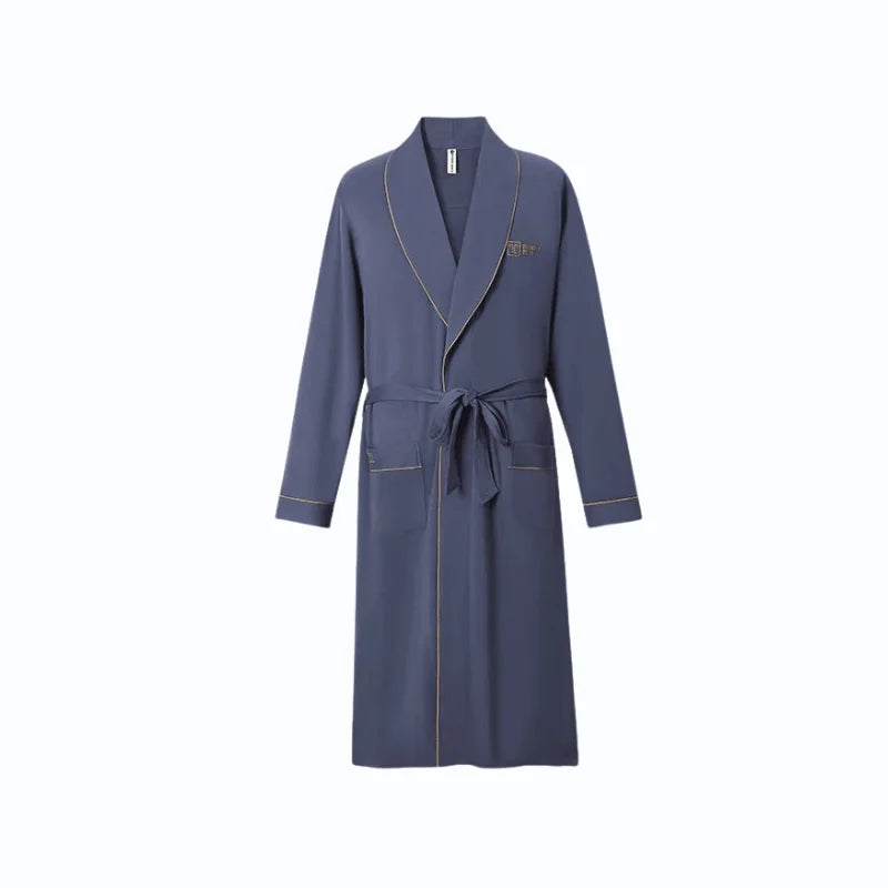 Peignoir Coton Leger Homme
