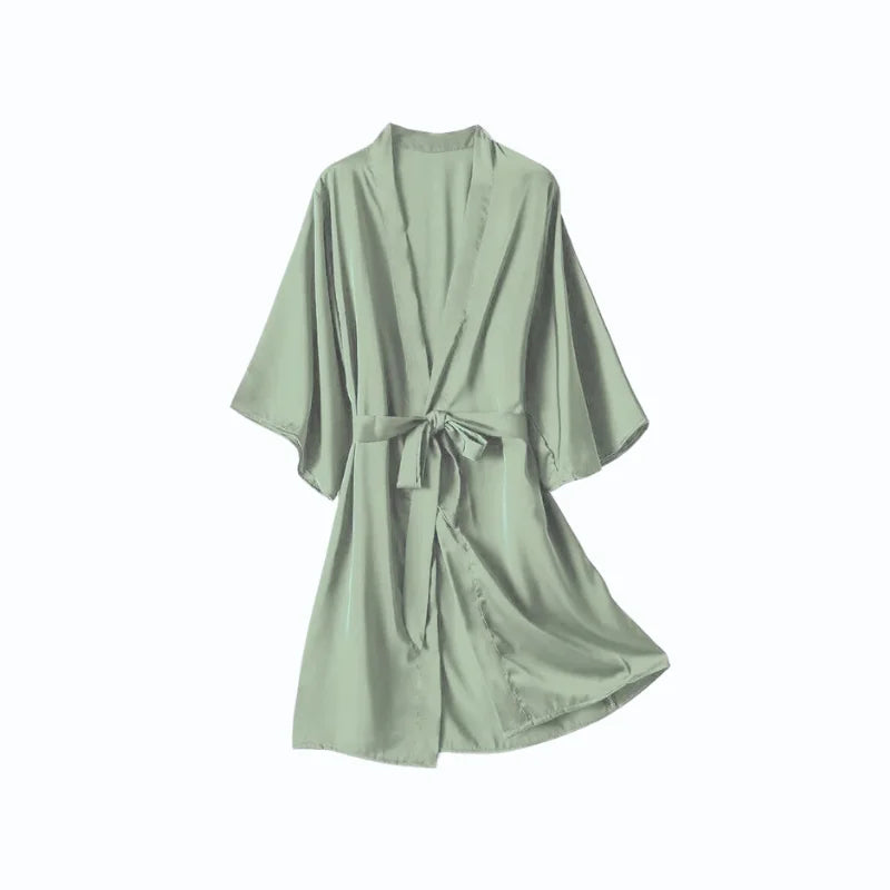Peignoir Court Femme