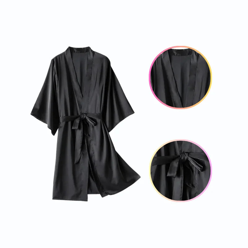 Peignoir Court Femme