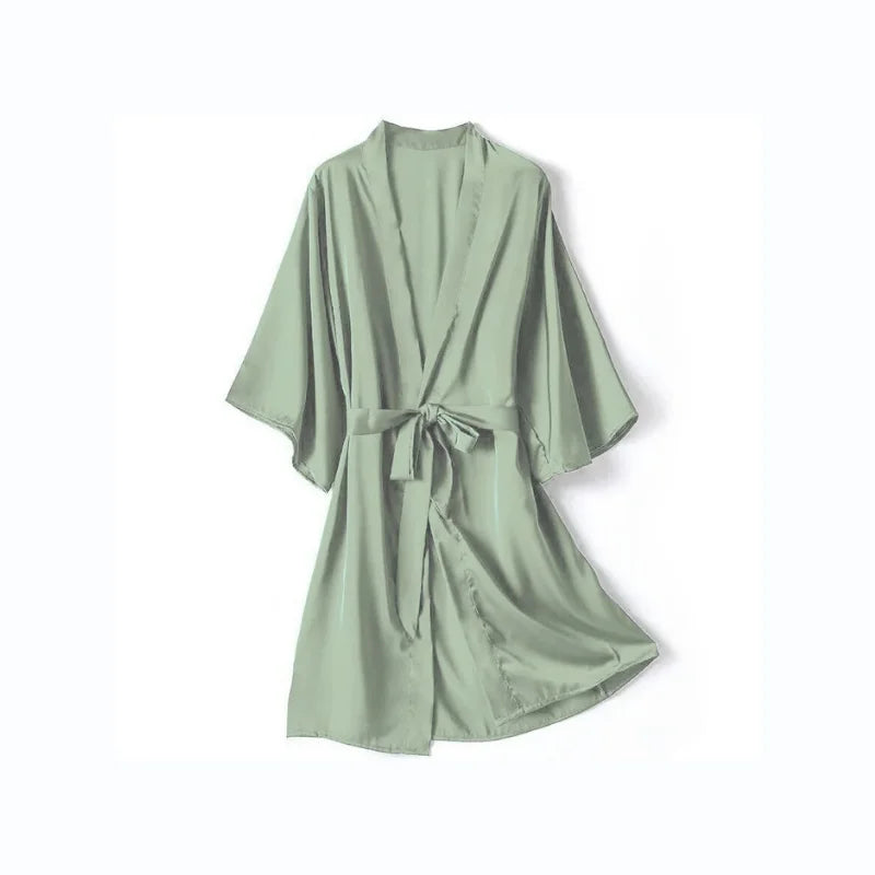 Peignoir Court Femme