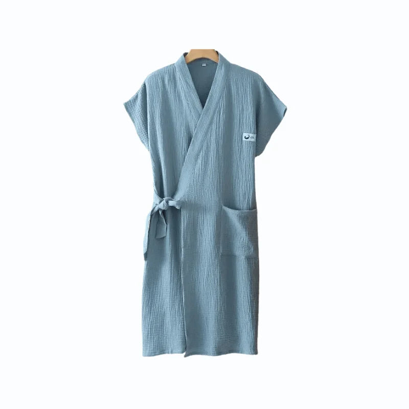 Peignoir Été Kimono Coton Femme