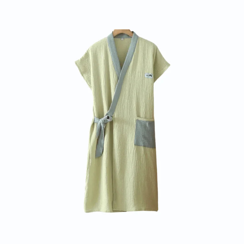 Peignoir Été Kimono Coton Femme