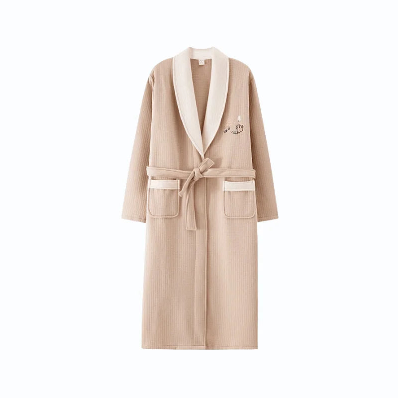 Peignoir Femme Beige