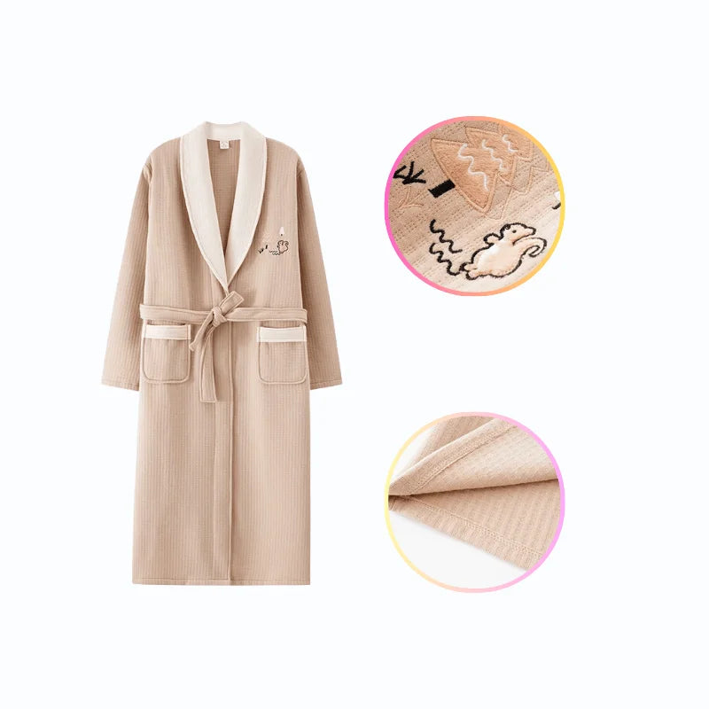 Peignoir Femme - Beige