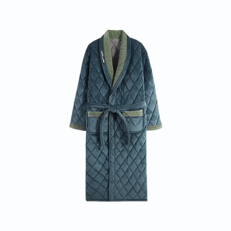 Peignoir Flanelle Matelassé Homme