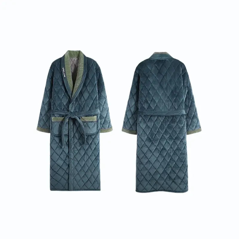 Peignoir Flanelle Matelassé Homme