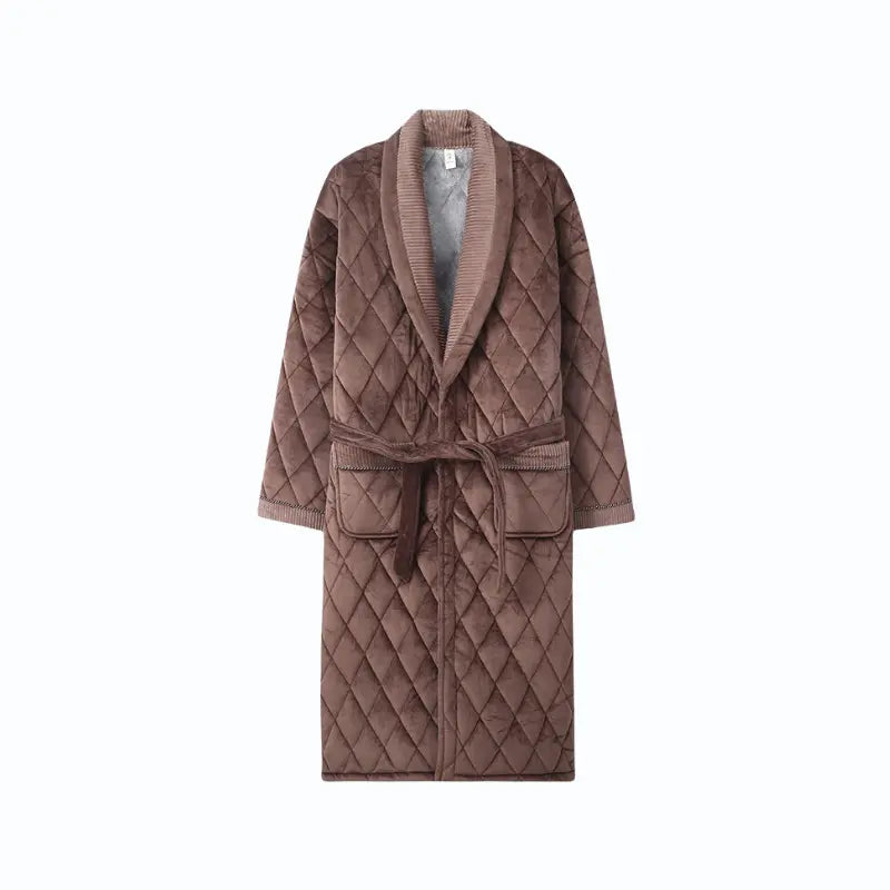 Peignoir Flanelle Matelassé Homme