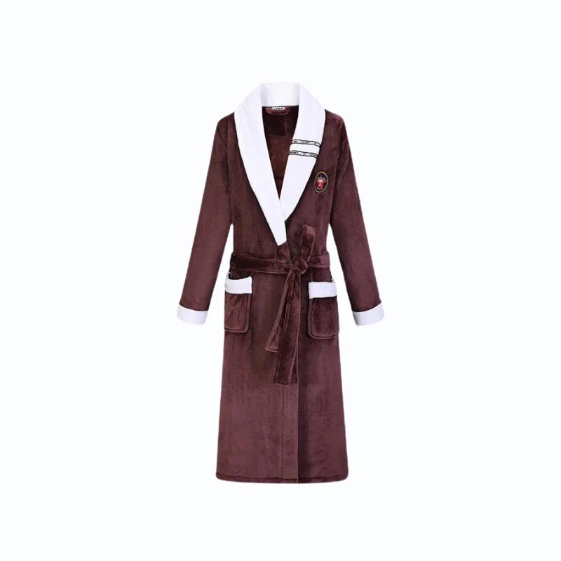 Peignoir Homme Long et Chaud