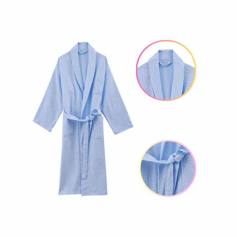 Peignoir Homme Nid d'Abeille
