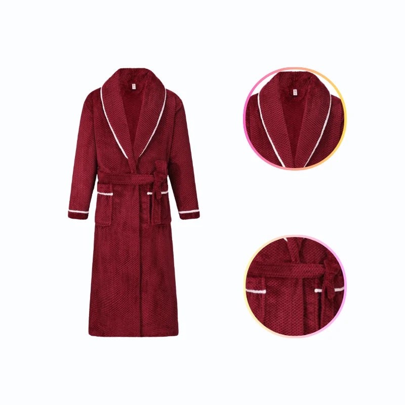 Peignoir Homme - Rouge