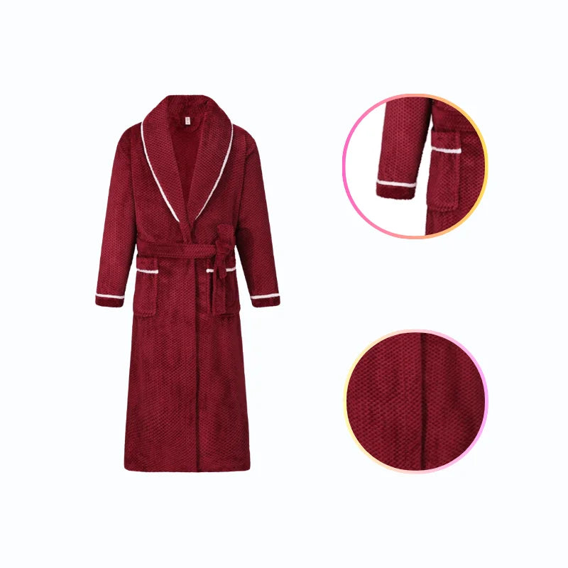 Peignoir Homme - Rouge