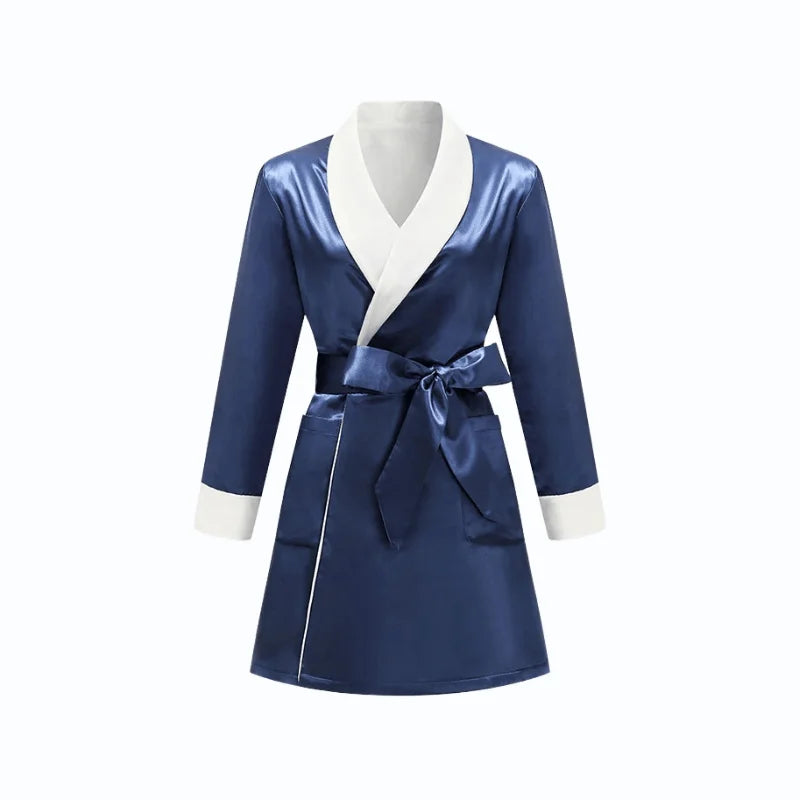 Peignoir Kimono Femme en Satin