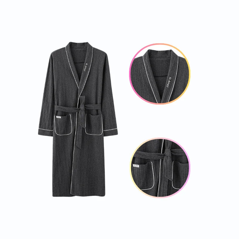 Peignoir Long Homme