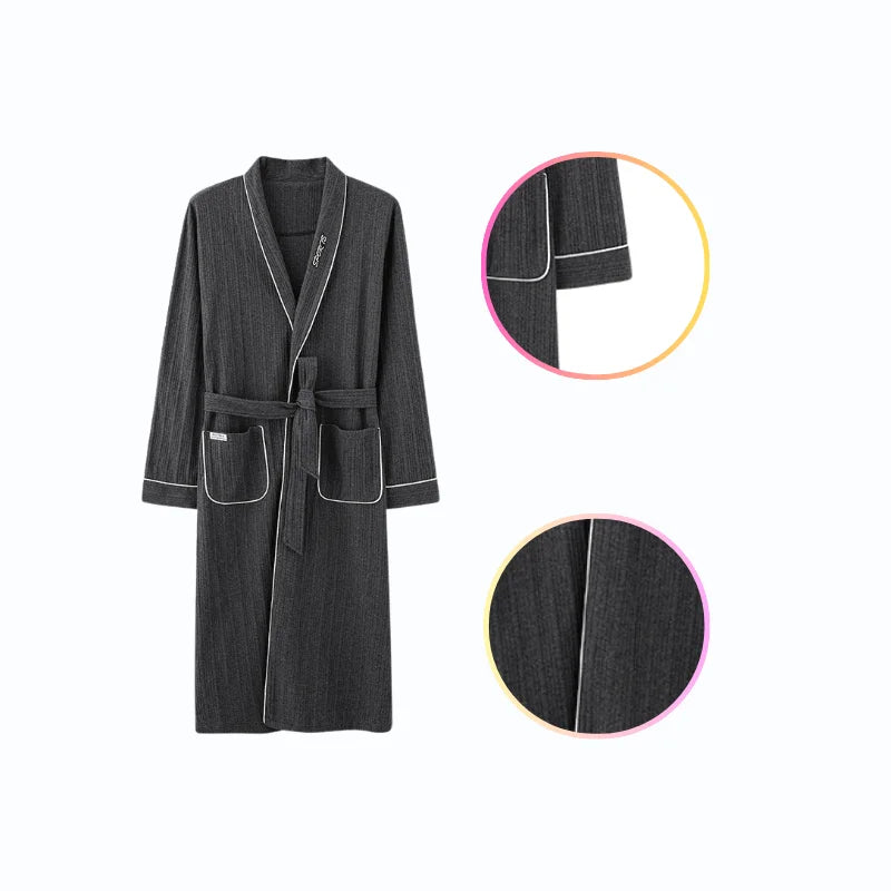 Peignoir Long Homme