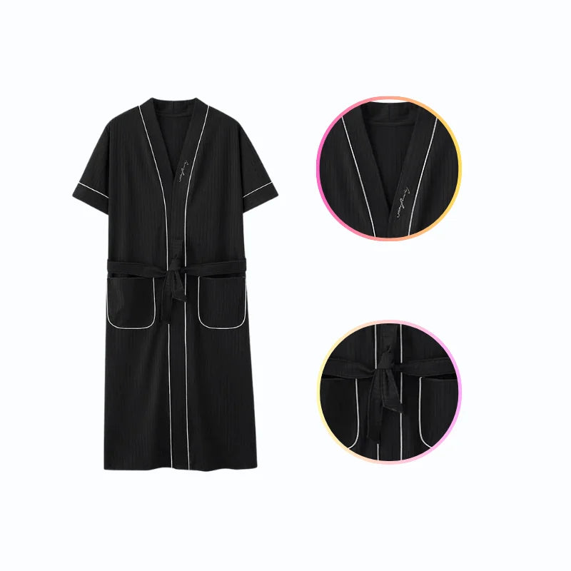 Peignoir Manches Courtes Homme