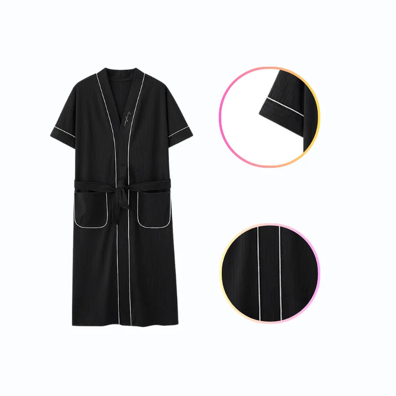 Peignoir Manches Courtes Homme