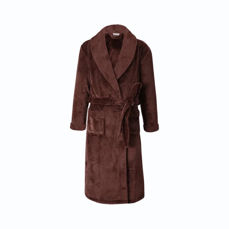 Peignoir Polaire Chaud Femme
