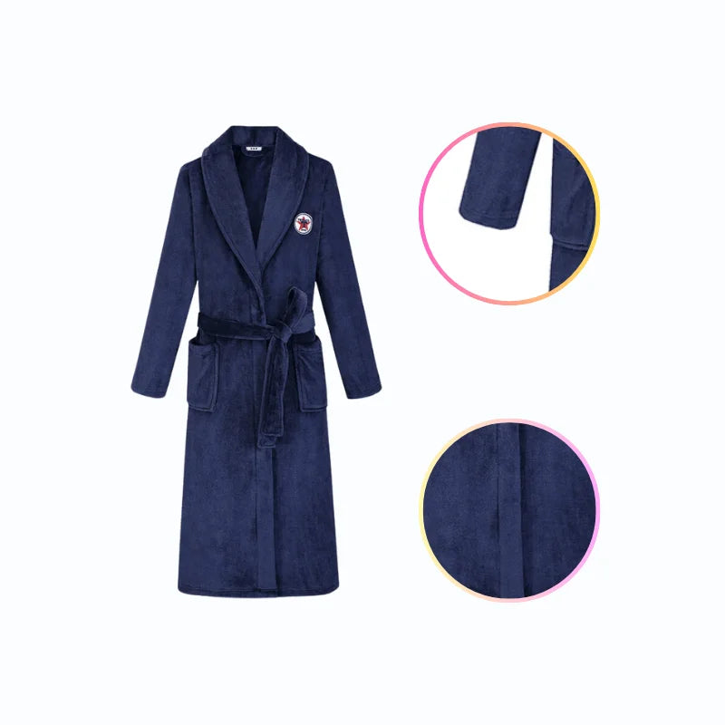 Peignoir Polaire Long Homme