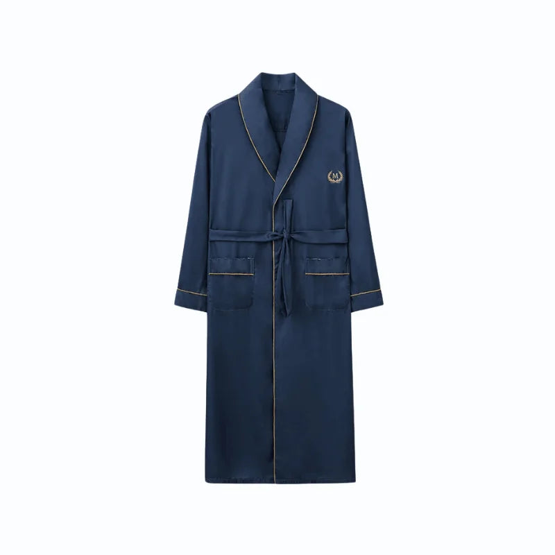 Peignoir Satin Homme
