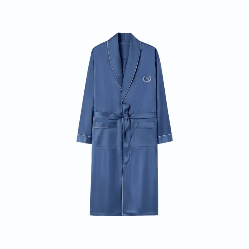 Peignoir Satin Homme