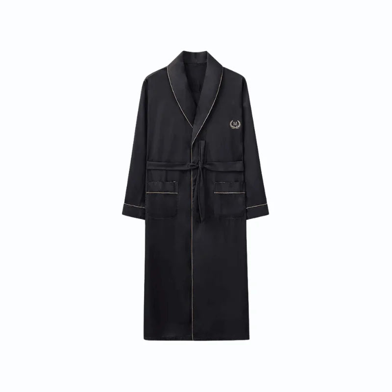 Peignoir Satin Homme