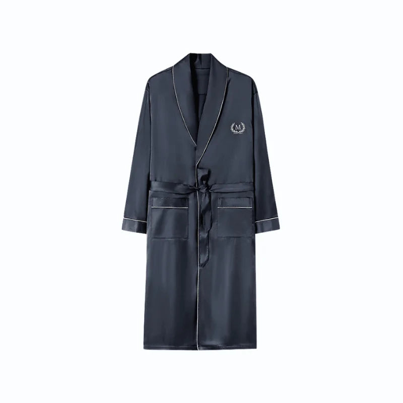 Peignoir Satin Homme