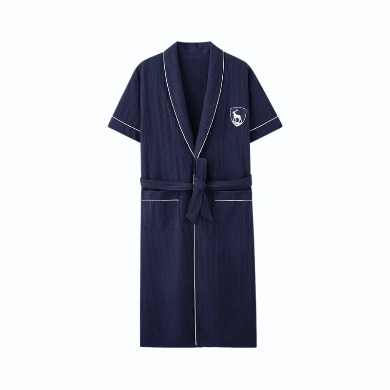 Peignoir d'Été en Coton Homme