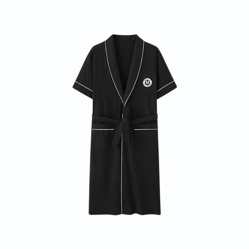 Peignoir d'Été en Coton Homme