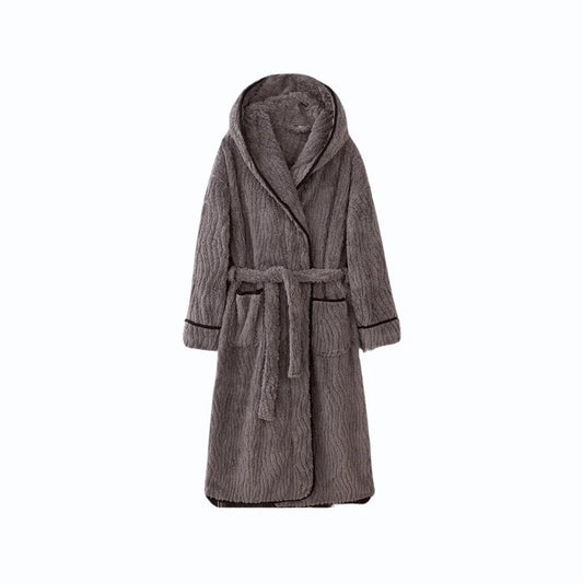 Peignoir de Bain Éponge Homme avec Capuche